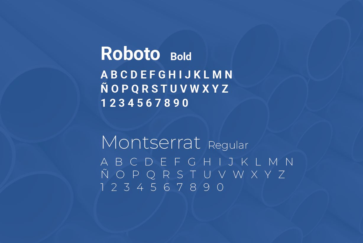 Airmasters — tipografía