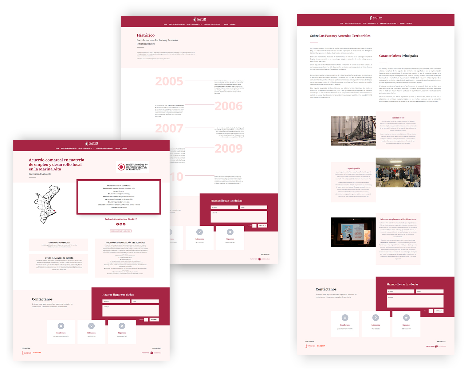 WordPress permite crear diseños personalidables